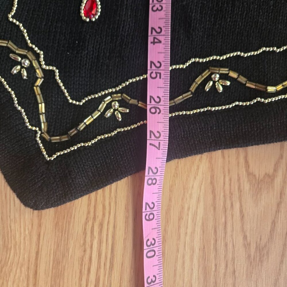 Vintage Victoriaβ Jones Embellished Vest | 2X - Picture 8 of 8